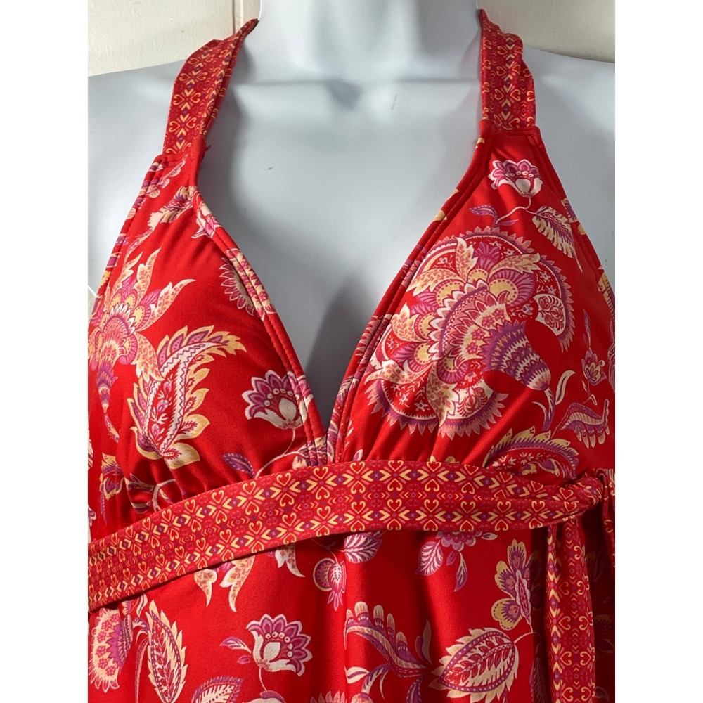 2 Piece Red Bathing Suit - Picture 3 of 16
